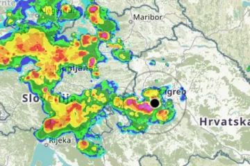 Grmljavinsko nevrijeme pogodilo središnju Hrvatsku: Ulice pod vodom, padala i tuča
