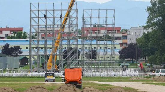 Pripreme za Thompsonov koncert u punom jeku: Ovako trenutno izgleda Hipodrom