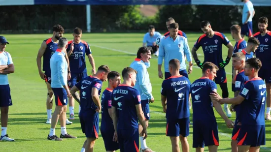 Što to pobogu radi Dalić na treningu reprezentacije? Izbornik kao u akcijskom filmu