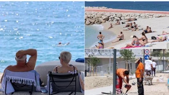 Sunce, more i žnjanska vibra: Pogledajte kako izgleda dan na novoj splitskoj plaži
