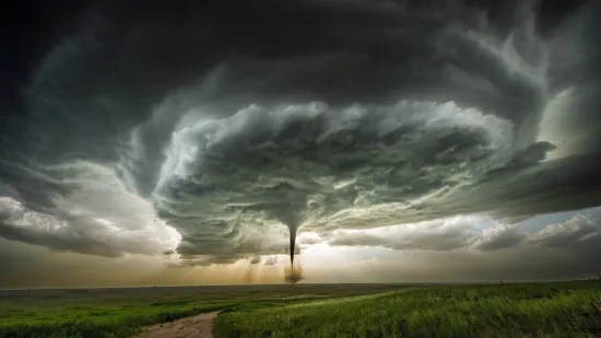Snimljen monstruozni tornado: Zapanjujući prizori tjeraju strah u kosti