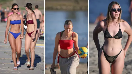 Osječani i Osječanke rashladili se kupanjem na Dravi: Ljepotice u kupaćem podigle temperaturu